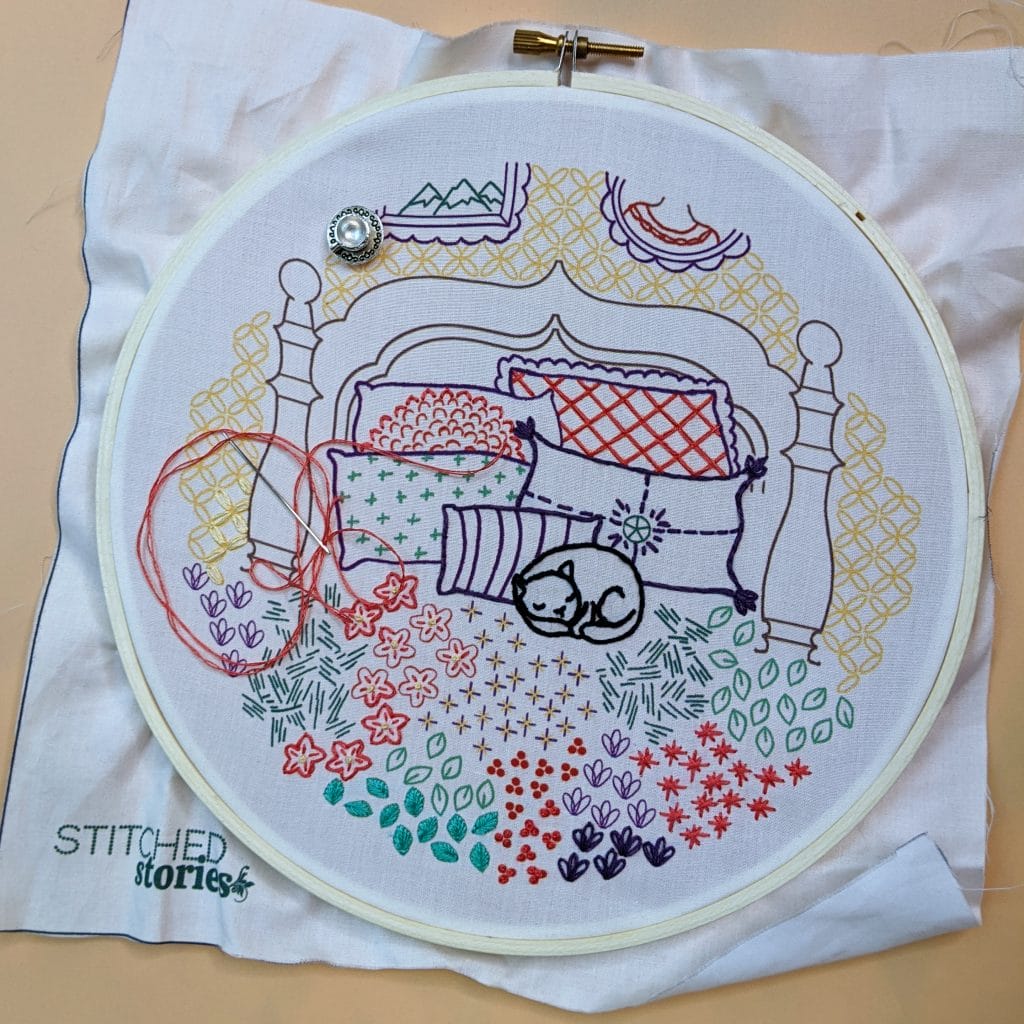 How To Choose An Embroidery Kit - Stitched Stories Embroidery Kits