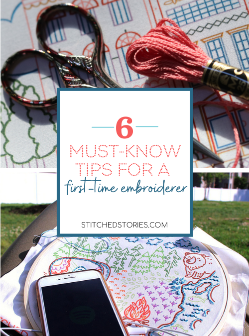 6 Must-Know Tips for a First-Time Embroiderer