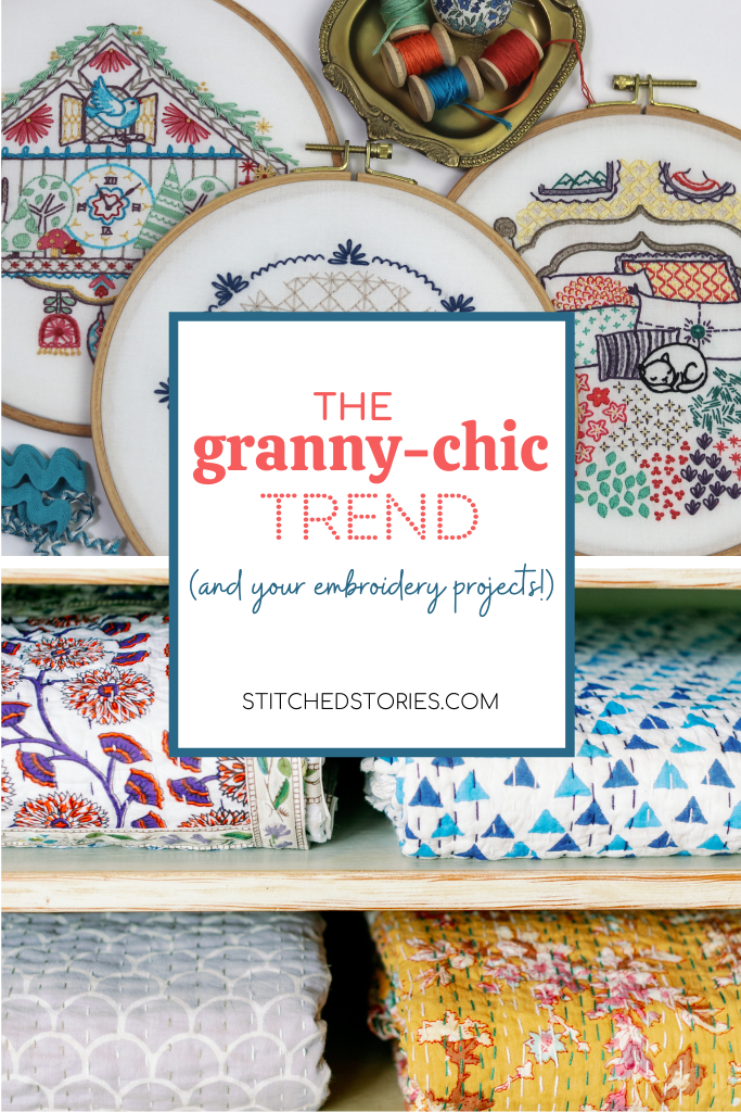 embroidery projects inspired the granny chic trend 