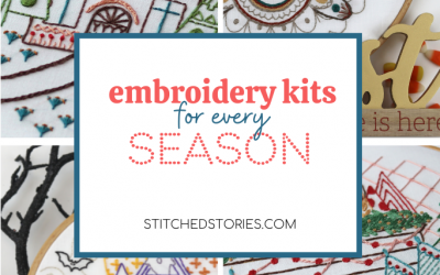 Embroidery Kits for Every Season of the Year