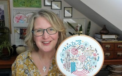 Embroidery Kit Design: Bringing Order to a Busy Pattern