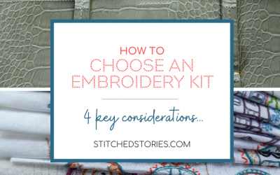 How to Choose an Embroidery Kit: 4 Key Considerations