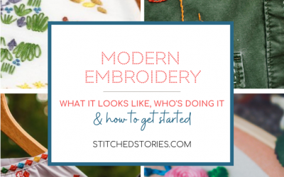Modern Embroidery: what it looks like, who’s doing it, and how to get started