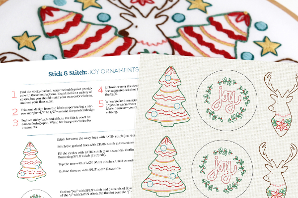 5 Festive Holiday Embroidery Project Ideas – Ruthies Notions