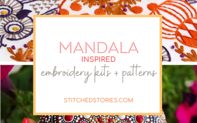 Mandala-Inspired Embroidery Kits and Patterns