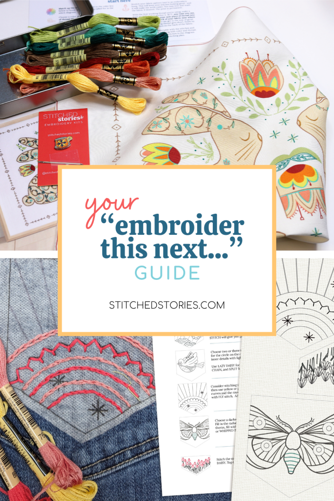 Title card for blog article: Your Embroider-This-Next Guide