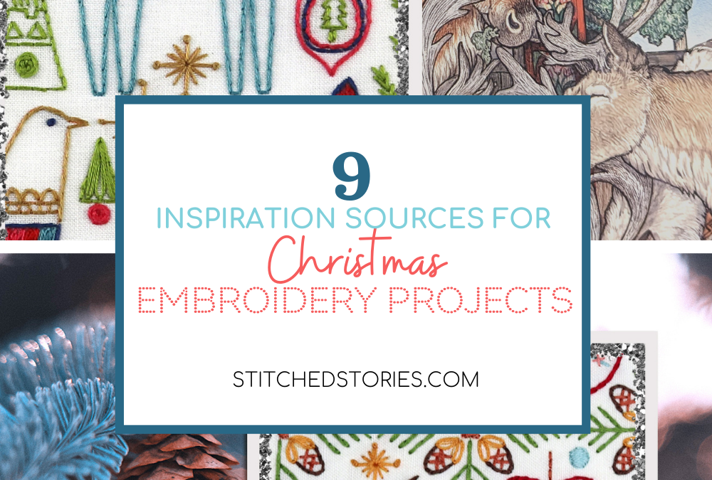 9 Inspiration Sources for Christmas Embroidery Projects